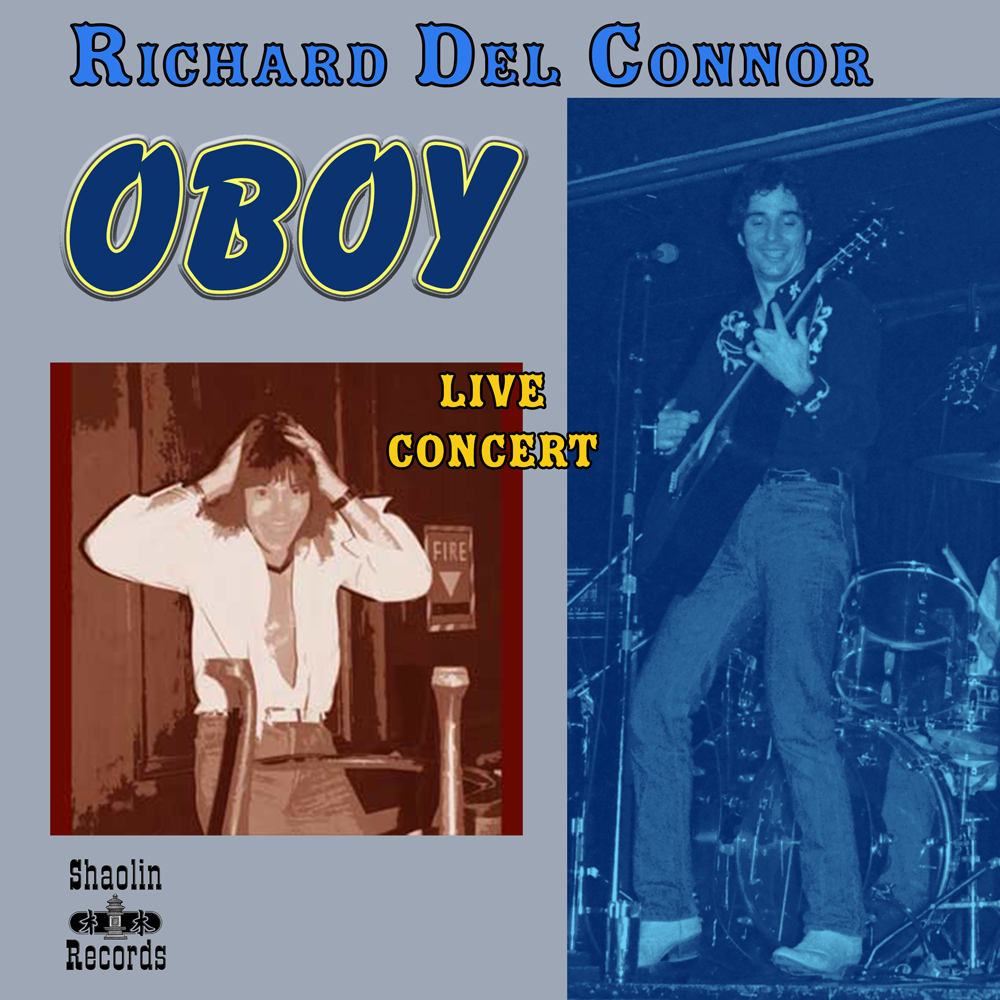 Single Song COVER for "Oboy" by Richard Del Connor from Oboy album on Shaolin Records.